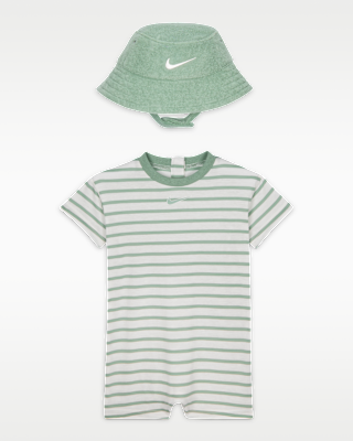 Детские шорты Nike Baby Short Sleeve Romper with Bucket Hat