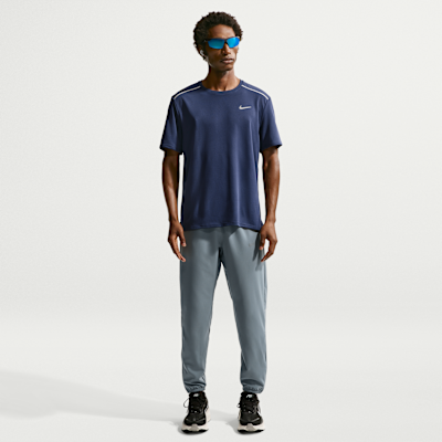 Nike Miler Dri-FIT Kısa Kollu Erkek Koşu Üstü görsel 4