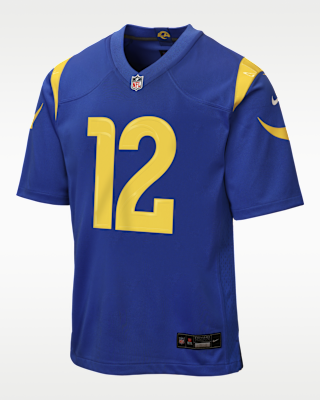 Детские джерси Puka Nacua Los Angeles Rams Big Kids' Nike NFL Game Jersey