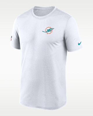 Мужская футболка Miami Dolphins Legend Small Logo Nike Dri-FIT NFL