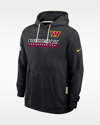 Мужское худи Washington Commanders Sideline Standard Issue Nike Dri-FIT NFL Pullover Hoodie