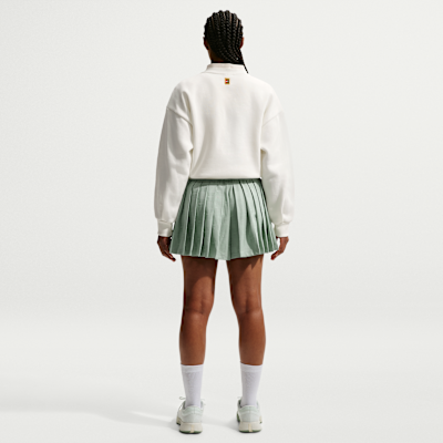 NikeCourt Court Collection Dri-FIT Yüksek Belli Kadın Tenis Şortu görsel 5