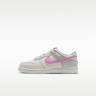 Nike Dunk Low sneaker Sail/Phantom/Light Bone/Pink Rise