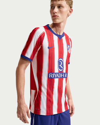Nike Camisola de futebol Authentic Nike Aero-FIT do equipamento principal Match Club Atlético de Madrid 2026/27 para homem