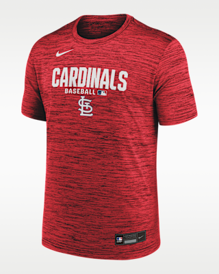 Мужская футболка St. Louis Cardinals Authentic Collection Nike Dri-FIT MLB