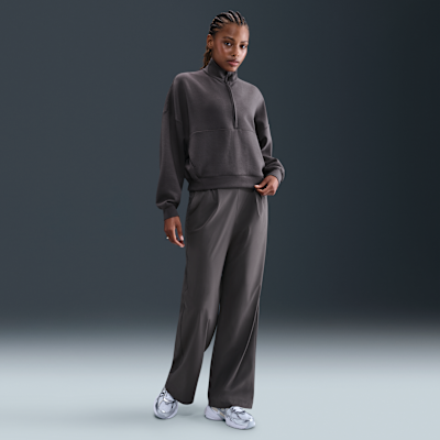 Nike 24.7 ImpossiblySoft Dri-FIT Bol Kesimli Yarım Fermuarlı Kadın Üstü görsel 4