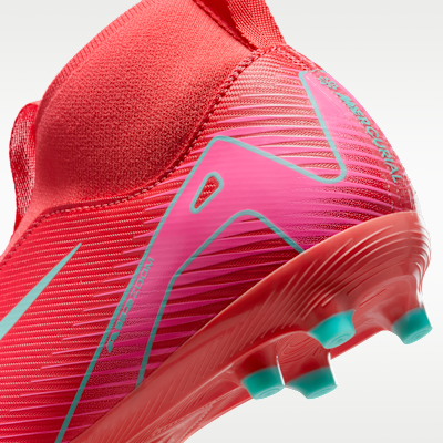 Nike Jr. Mercurial Superfly 10 Academy Younger/Older Kids' Multi-Ground High-Top Football Boot