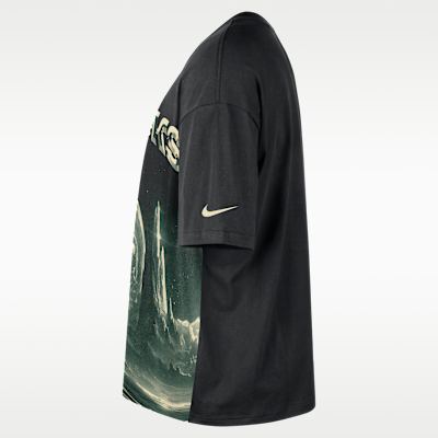 Milwaukee Bucks Courtside Nike NBA T-Shirt mit lockerer Passform (Herren)