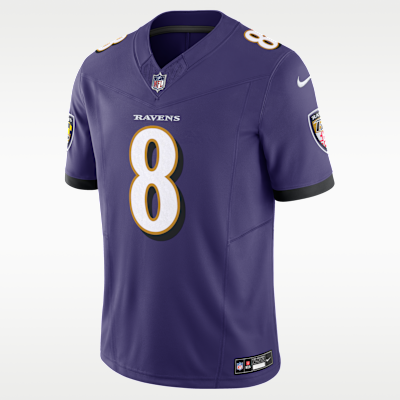 Jersey de fútbol americano Nike Dri-FIT de la NFL Limited para hombre Lamar Jackson Baltimore Ravens