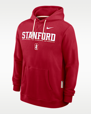 Мужское худи Stanford Sideline Nike Dri-FIT College Pullover Hoodie