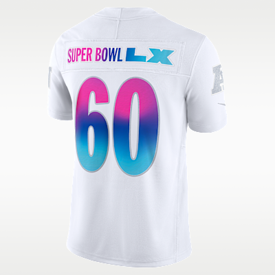 Super Bowl LX Men's Nike Dri-FIT NFL Limited Jersey