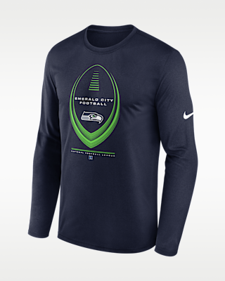 Мужская футболка Seattle Seahawks Legend Icon Nike Dri-FIT NFL Long-Sleeve