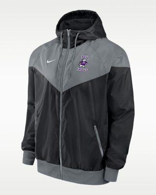 Мужская куртка TCU Horned Frogs Nike Windrunner для бега