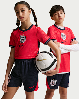 Детские джерси England 2026 Stadium Away Big Kids' Nike Dri-FIT Soccer Replica Jersey