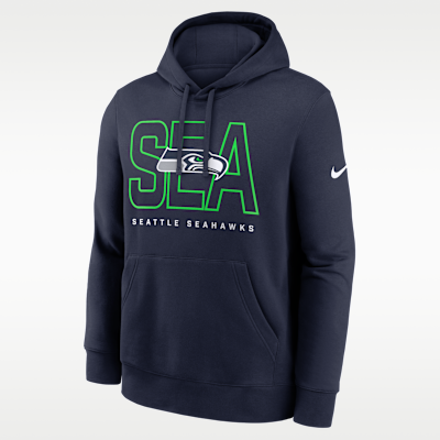 Seattle Seahawks Busted Play Club Men's Nike NFL Pullover Hoodie