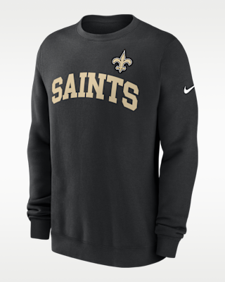 Мужские  New Orleans Saints Club Nike NFL Pullover Crew