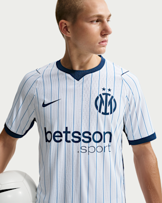 Nike Camisola de futebol Authentic Nike Aero-FIT do equipamento alternativo Match Inter Milan 2026/27 para homem