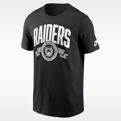 Las Vegas Raiders Rewind Front And Back Hit Essential Men's Nike NFL T-Shirt