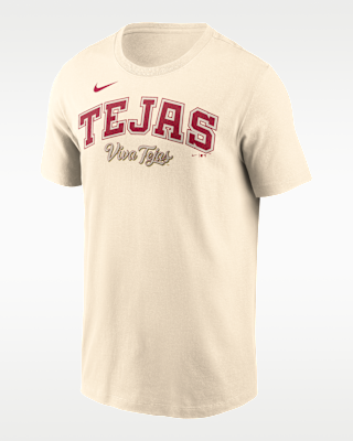 Мужская футболка Texas Rangers City Connect Wordmark Nike MLB