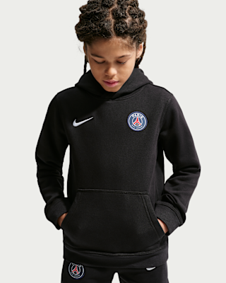 Детское худи Paris Saint-Germain Club Big Kids' (Boys') Nike Soccer Pullover Hoodie