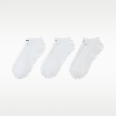 Nike Everyday Cushioned Training No-Show Socks (3 Pairs)