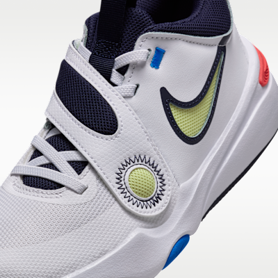 Tenis de básquetbol para niños grandes Nike Team Hustle D 11