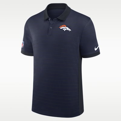 Polo Nike Dri-FIT de la NFL para hombre Denver Broncos Sideline Victory Stripe