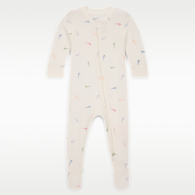 Nike Baby (0-9M) Printed Viscose Footed Coverall