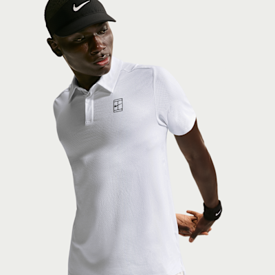 NikeCourt Advantage Dri-FIT Erkek Tenis Polo Üstü görsel 3