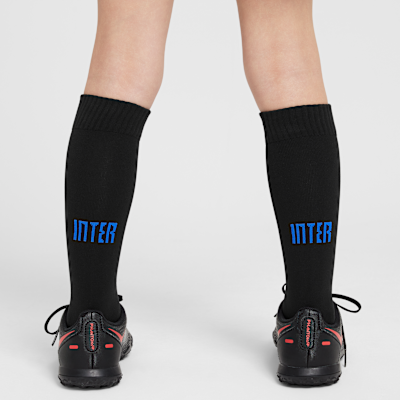 Inter Milan 2025/26 Stadium Home Younger Kids' Nike Football Replica 3-Piece Kit