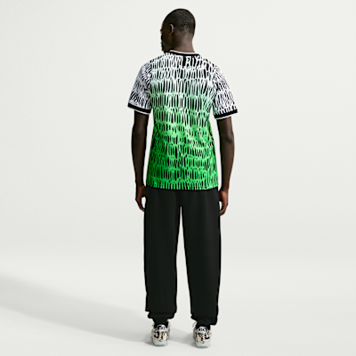 Nike x Nigeria x Slawn Dri-FIT Academy Pro Kısa Kollu Erkek Futbol Üstü görsel 5