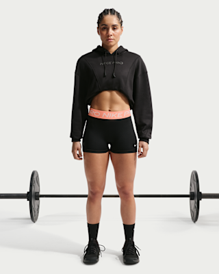 Женские шорты Nike Pro Mid-Rise 3" Biker Shorts