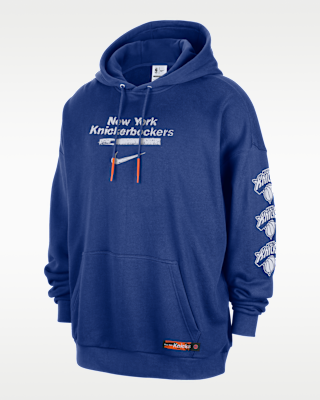Мужское худи New York Knicks Courtside Jordan NBA Club Premium Pullover Hoodie