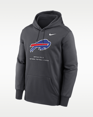 Мужское худи Buffalo Bills Nike Therma NFL Pullover Hoodie