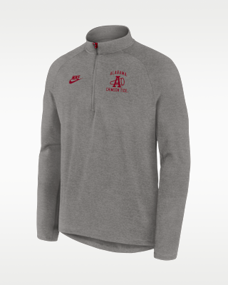 Мужские Alabama Legacy Nike Dri-FIT College Half-Zip Top