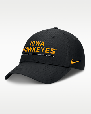 Мужские  Iowa On-Field Club Gameday Nike Dri-FIT College Adjustable Hat