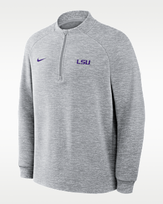 Мужские  LSU Par Nike Therma-FIT College Half-Zip Pullover