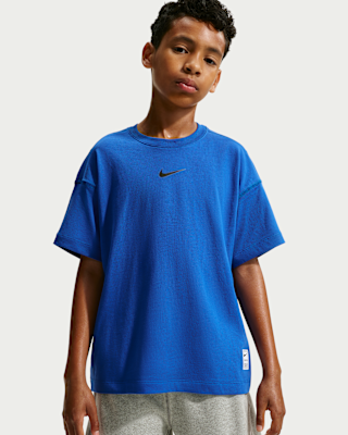 Детские шорты Nike Pro Big Kids' (Boys') Dri-FIT Short-Sleeve Training Top для тренировок