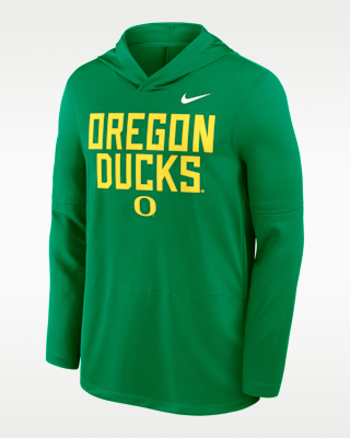 Мужские  Oregon Sideline Nike Dri-FIT College Long-Sleeve Hooded Top