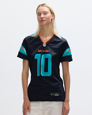 Женские джерси Tyreek Hill Miami Dolphins Rivalries Collection Women’s Nike NFL Game Jersey