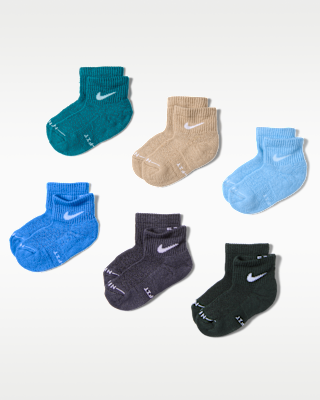 Детские носки Nike Kids' Dri-FIT Elevated Everyday Low Socks (6 Pairs)