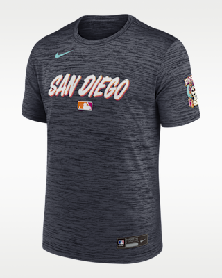 Мужская футболка San Diego Padres City Connect Velocity Nike Dri-FIT MLB