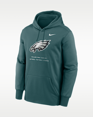 Мужское худи Philadelphia Eagles Nike Therma NFL Pullover Hoodie
