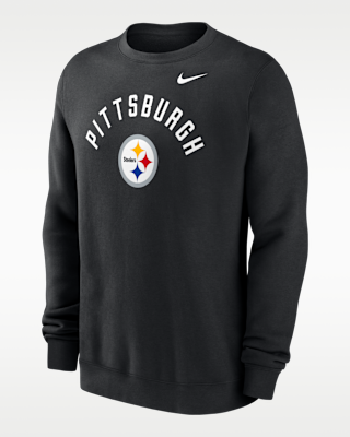 Мужские  Pittsburgh Steelers Club Nike NFL Pullover Crew
