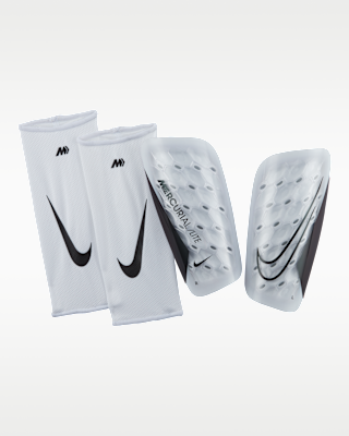 Nike Mercurial Lite voetbalscheenbeschermers wit maat M