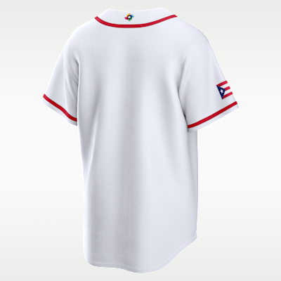 Puerto Rico National Baseball Team 2026 World Baseball Classic Men's Nike Stadium Jersey