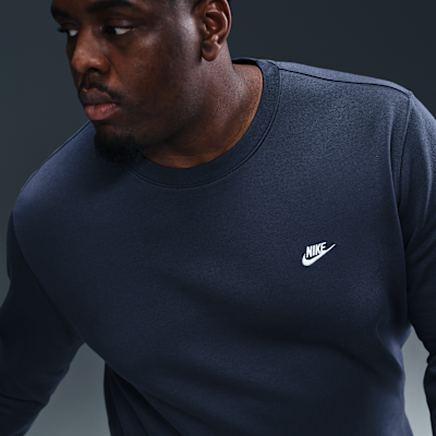 Nike Club Erkek Fleece Crew Üst görsel 8
