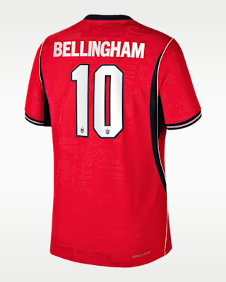 Мужские джерси Jude Bellingham England National Team 2026 Match Away Nike Dri-FIT ADV Soccer Jersey