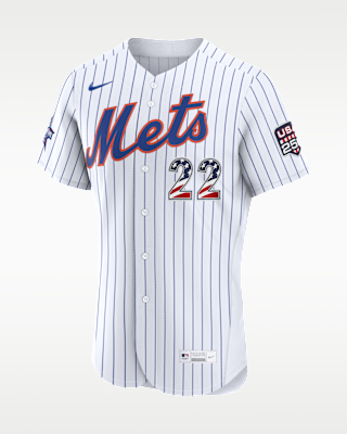 Мужские джерси Juan Soto New York Mets 2026 All-Star Game Nike MLB Authentic Jersey