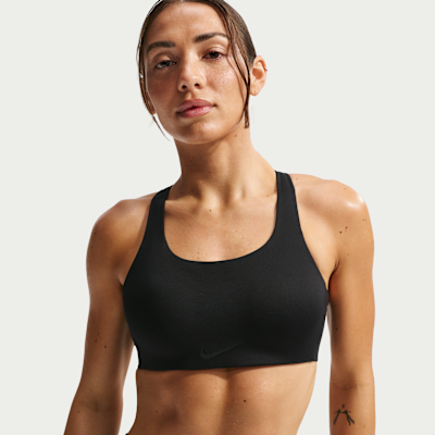 Спортивное бра Rival Ultrahigh, уплотнённая чашка, с поддержкой — Nike